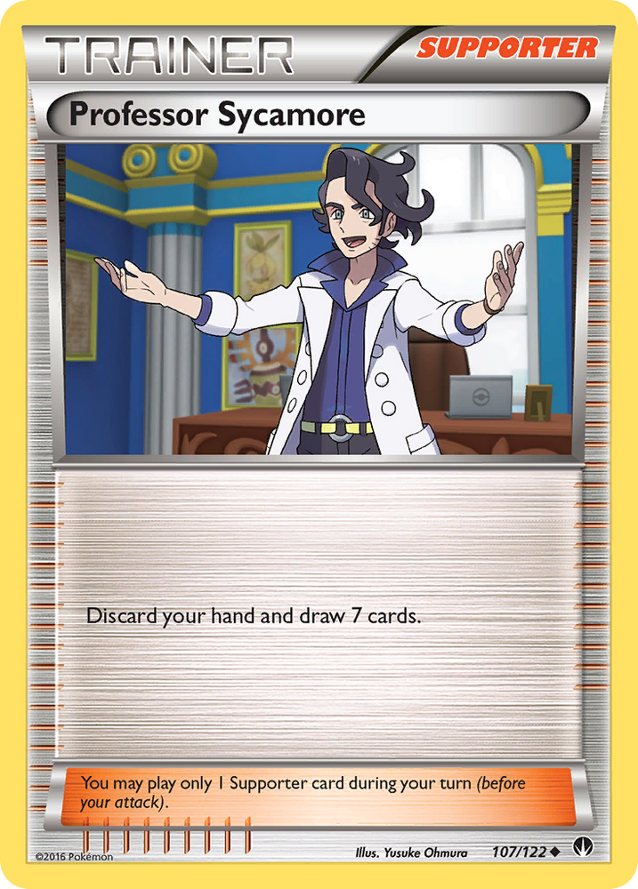 Professor Sycamore (107/122) [XY: BREAKpoint] - Card Brawlers | Quebec | Canada | Yu-Gi-Oh!