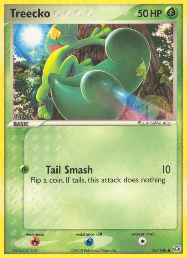 Treecko (70/106) [EX: Emerald] - Card Brawlers | Quebec | Canada | Yu-Gi-Oh!