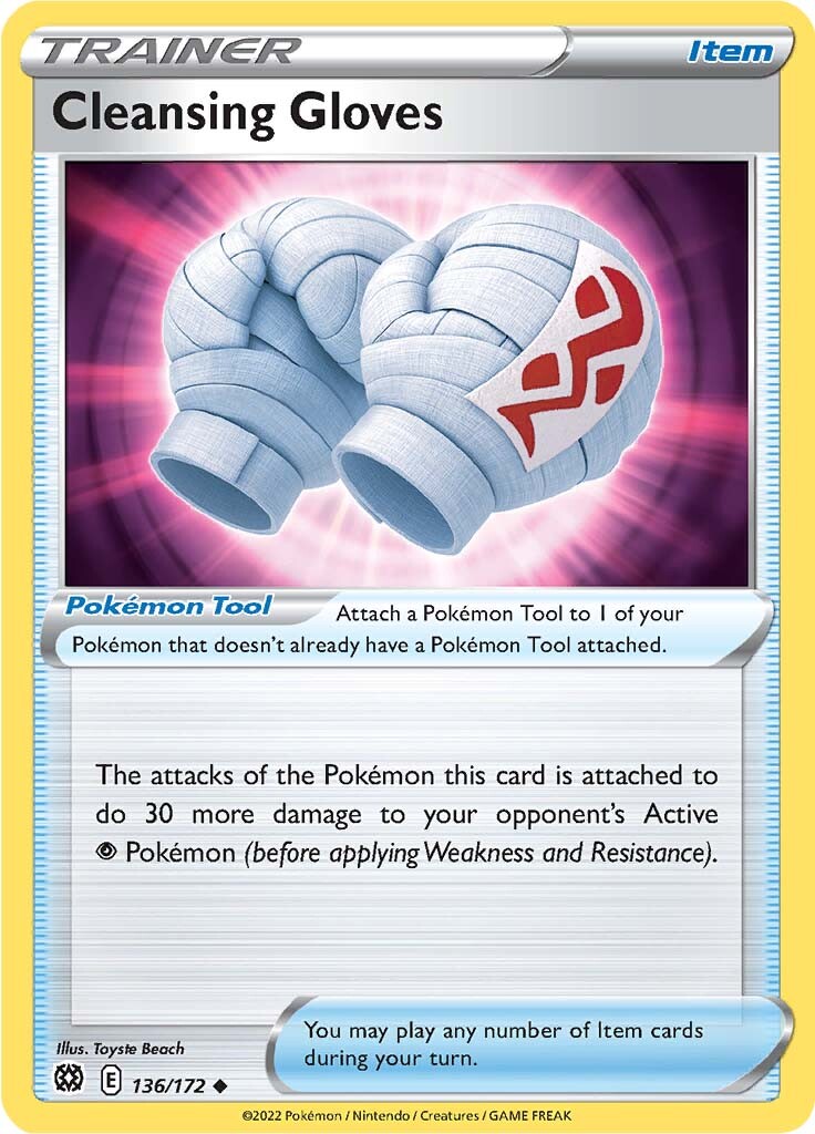 Cleansing Gloves (136/172) [Sword & Shield: Brilliant Stars] - Card Brawlers | Quebec | Canada | Yu-Gi-Oh!