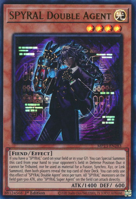 SPYRAL Double Agent [MP23-EN283] Ultra Rare - Card Brawlers | Quebec | Canada | Yu-Gi-Oh!