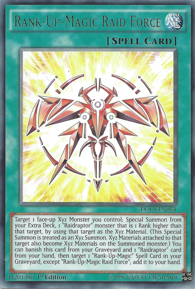 Rank-Up-Magic Raid Force [DOCS-EN054] Rare - Yu-Gi-Oh! - Card Brawlers | Quebec | Canada |