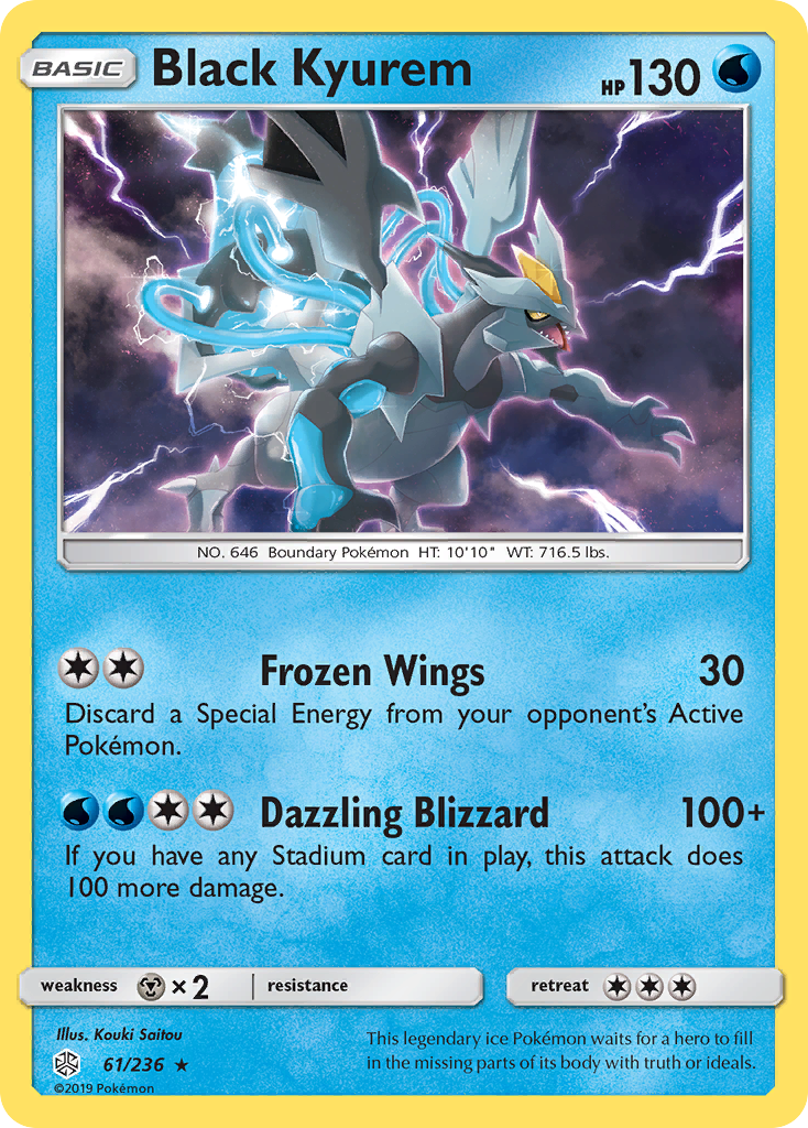 Black Kyurem (61/236) [Sun & Moon: Cosmic Eclipse] - Card Brawlers | Quebec | Canada | Yu-Gi-Oh!