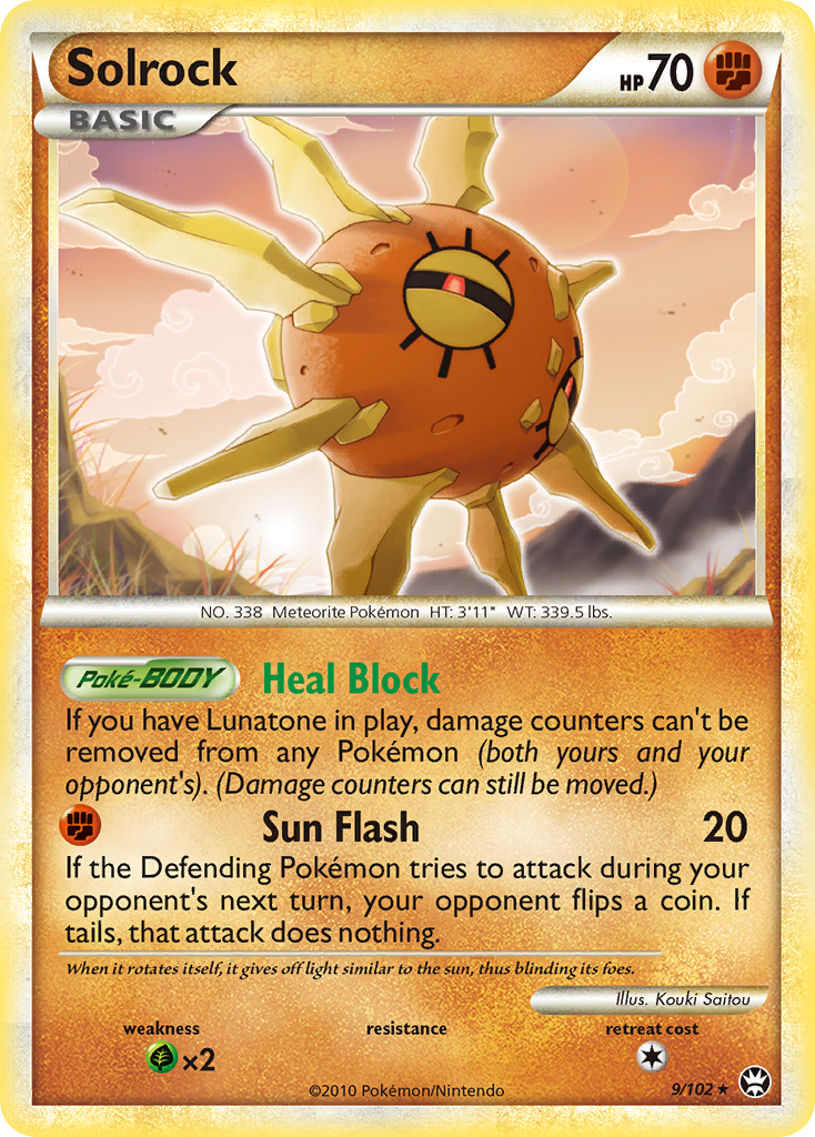 Solrock (9/102) [HeartGold & SoulSilver: Triumphant] - Card Brawlers | Quebec | Canada | Yu-Gi-Oh!