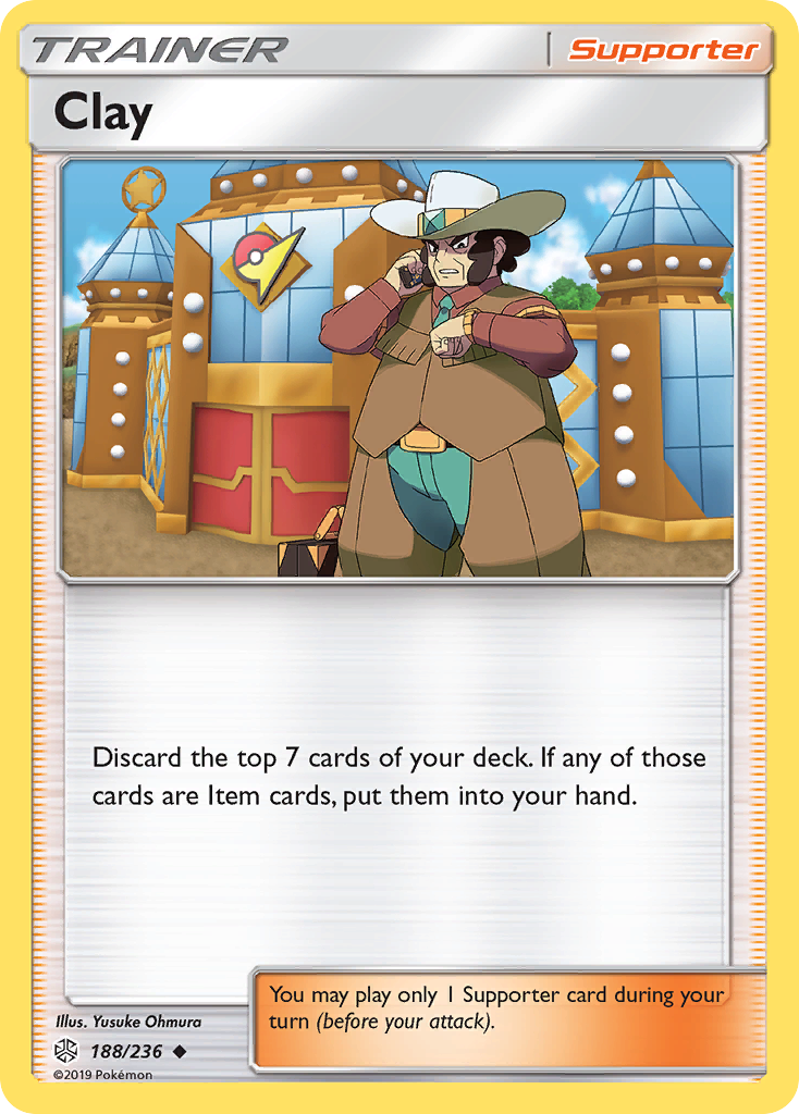 Clay (188/236) [Sun & Moon: Cosmic Eclipse] - Card Brawlers | Quebec | Canada | Yu-Gi-Oh!
