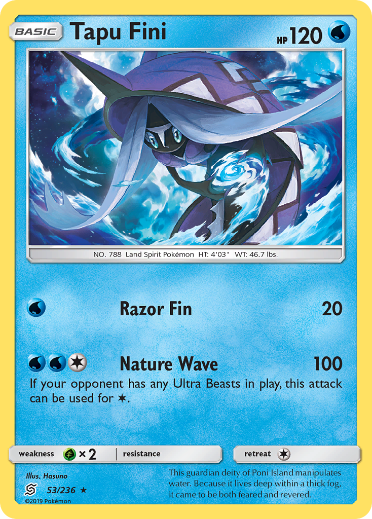 Tapu Fini (53/236) [Sun & Moon: Unified Minds] - Card Brawlers | Quebec | Canada | Yu-Gi-Oh!