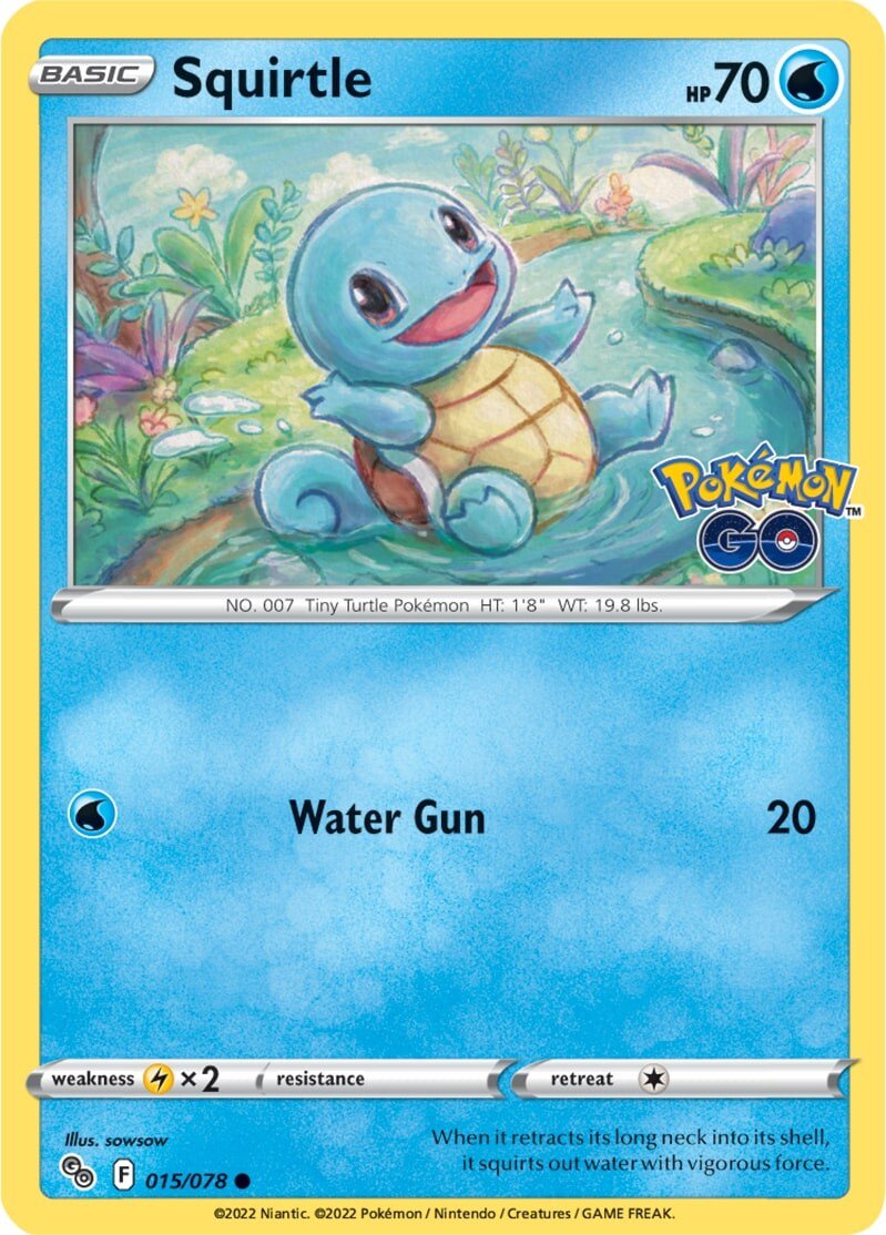 Squirtle (015/078) [Pokémon GO] - Card Brawlers | Quebec | Canada | Yu-Gi-Oh!
