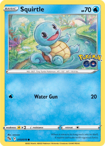 Squirtle (015/078) [Pokémon GO] - Card Brawlers | Quebec | Canada | Yu-Gi-Oh!