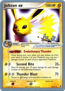 Jolteon ex (109/113) (Eeveelutions - Jimmy Ballard) [World Championships 2006] - Card Brawlers | Quebec | Canada | Yu-Gi-Oh!