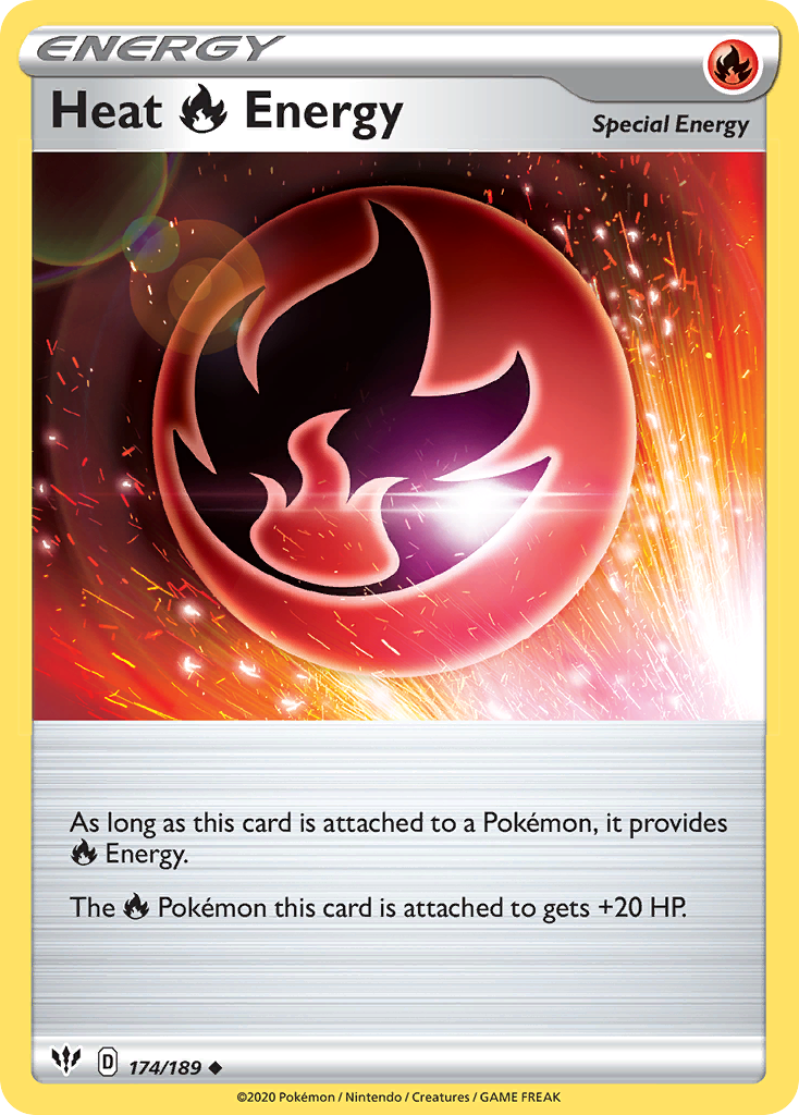 Heat Fire Energy (174/189) [Sword & Shield: Darkness Ablaze] - Card Brawlers | Quebec | Canada | Yu-Gi-Oh!