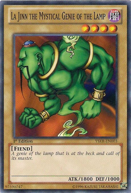 La Jinn the Mystical Genie of the Lamp [YSKR-EN003] Common - Yu-Gi-Oh! - Card Brawlers | Quebec | Canada |