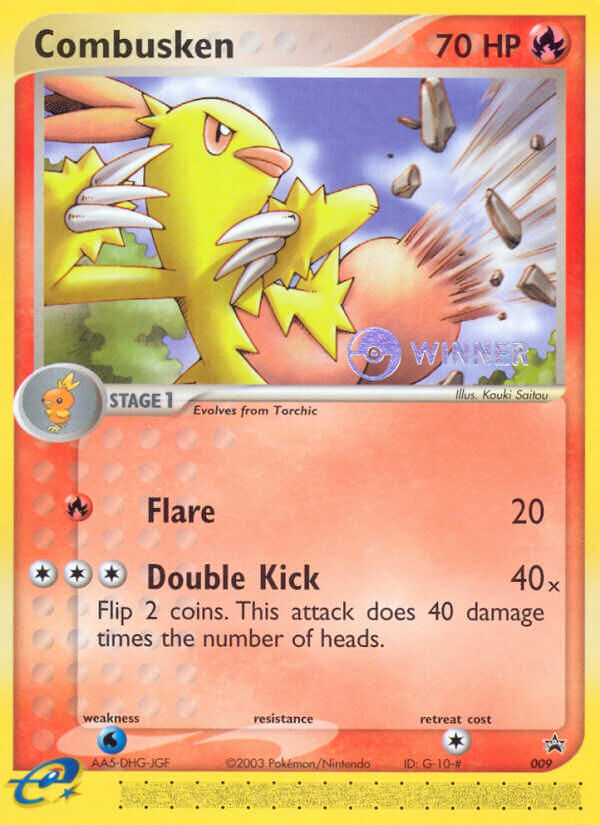 Combusken (009) [Nintendo: Black Star Promos] - Card Brawlers | Quebec | Canada | Yu-Gi-Oh!