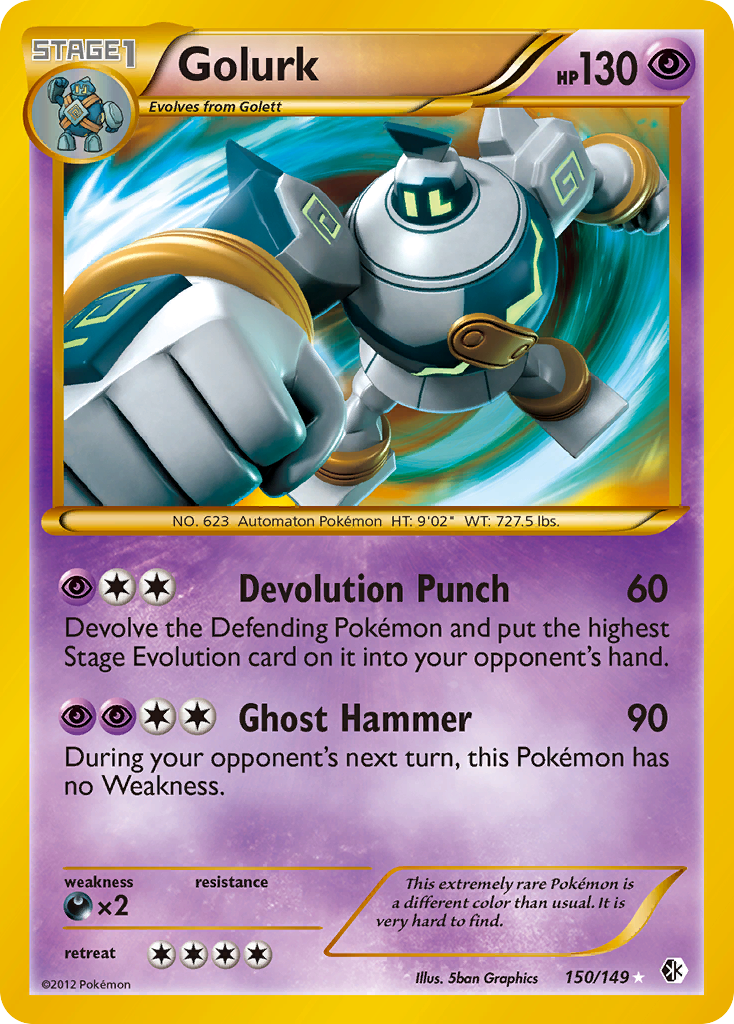 Golurk (150/149) [Black & White: Boundaries Crossed] - Card Brawlers | Quebec | Canada | Yu-Gi-Oh!