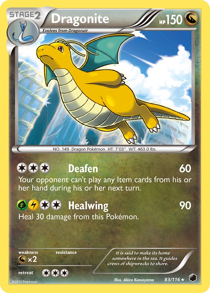Dragonite (83/116) (Cosmos Holo) (Blister Exclusive) [Black & White: Plasma Freeze] - Card Brawlers | Quebec | Canada | Yu-Gi-Oh!
