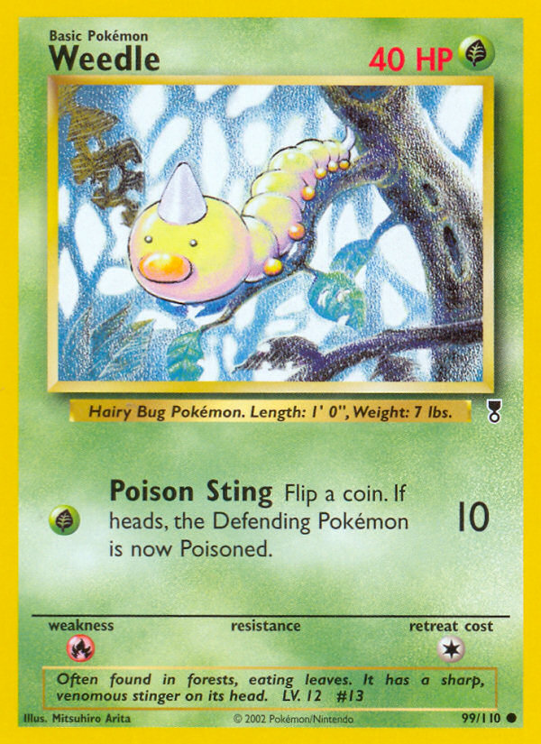 Weedle (99/110) [Legendary Collection] - Card Brawlers | Quebec | Canada | Yu-Gi-Oh!