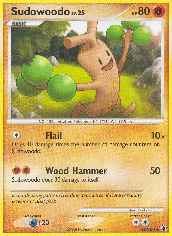 Sudowoodo (48/100) [Diamond & Pearl: Majestic Dawn] - Card Brawlers | Quebec | Canada | Yu-Gi-Oh!