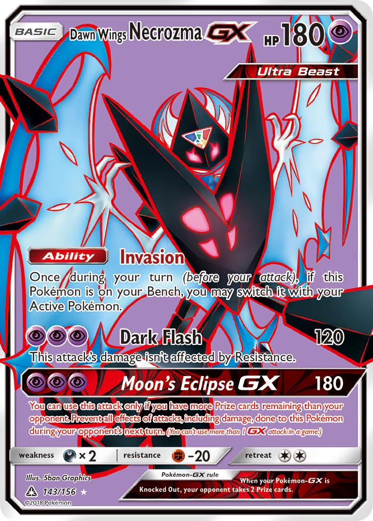 Dawn Wings Necrozma GX (143/156) [Sun & Moon: Ultra Prism] - Card Brawlers | Quebec | Canada | Yu-Gi-Oh!