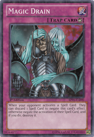 Magic Drain [BP01-EN090] Starfoil Rare - Card Brawlers | Quebec | Canada | Yu-Gi-Oh!