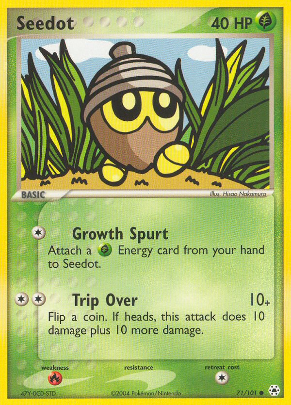 Seedot (71/101) [EX: Hidden Legends] - Card Brawlers | Quebec | Canada | Yu-Gi-Oh!