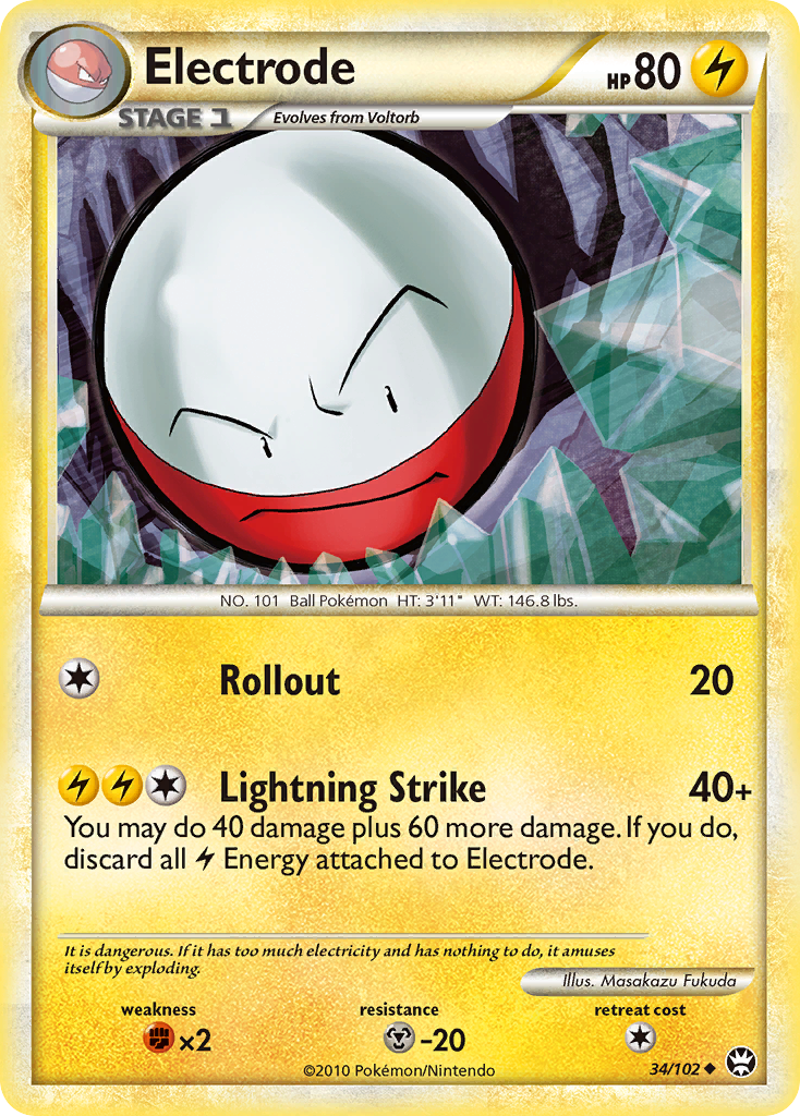 Electrode (34/102) [HeartGold & SoulSilver: Triumphant] - Card Brawlers | Quebec | Canada | Yu-Gi-Oh!