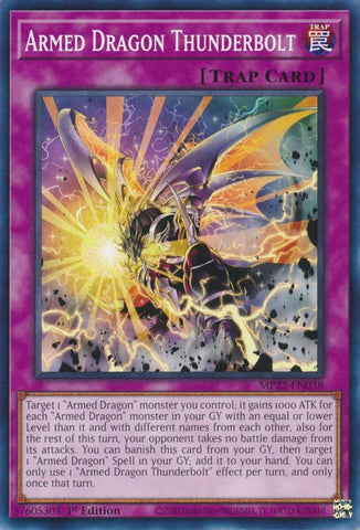 Armed Dragon Thunderbolt [MP22-EN038] Common - Card Brawlers | Quebec | Canada | Yu-Gi-Oh!