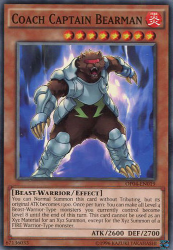 Coach Captain Bearman [OP04-EN019] Common - Yu-Gi-Oh! - Card Brawlers | Quebec | Canada |