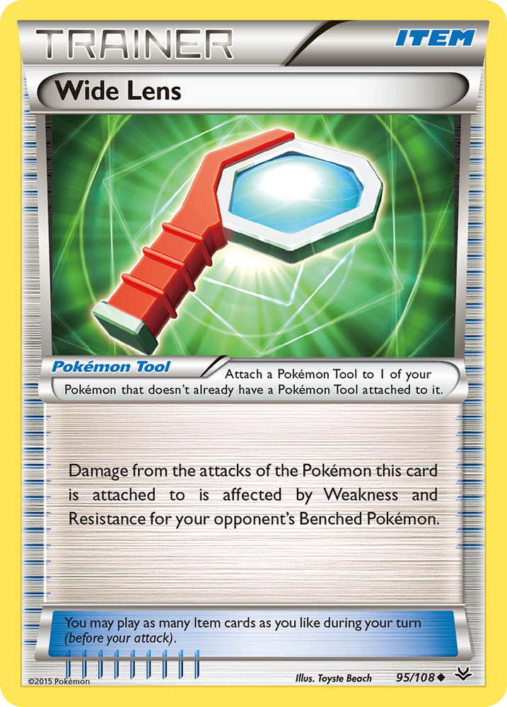 Wide Lens (95/108) [XY: Roaring Skies] - Card Brawlers | Quebec | Canada | Yu-Gi-Oh!