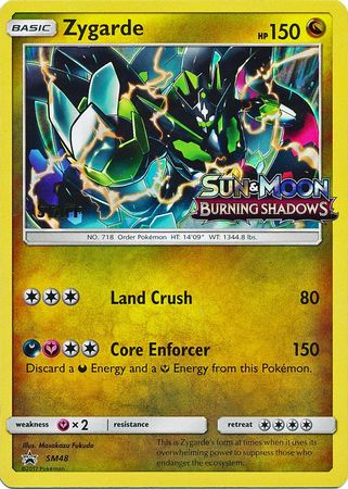 Zygarde (SM48) (Staff Prerelease Promo) [Sun & Moon: Black Star Promos] - Card Brawlers | Quebec | Canada | Yu-Gi-Oh!