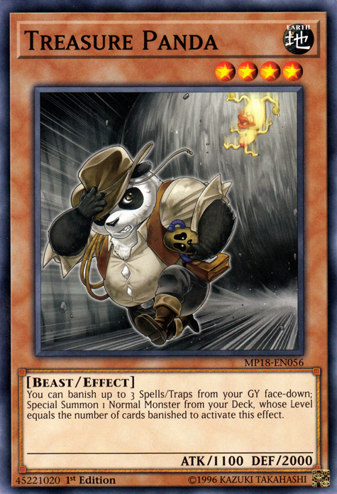 Treasure Panda [MP18-EN056] Common - Card Brawlers | Quebec | Canada | Yu-Gi-Oh!