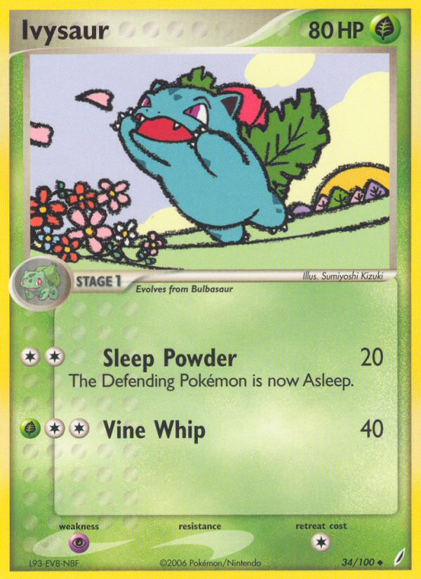 Ivysaur (34/100) [EX: Crystal Guardians] - Card Brawlers | Quebec | Canada | Yu-Gi-Oh!