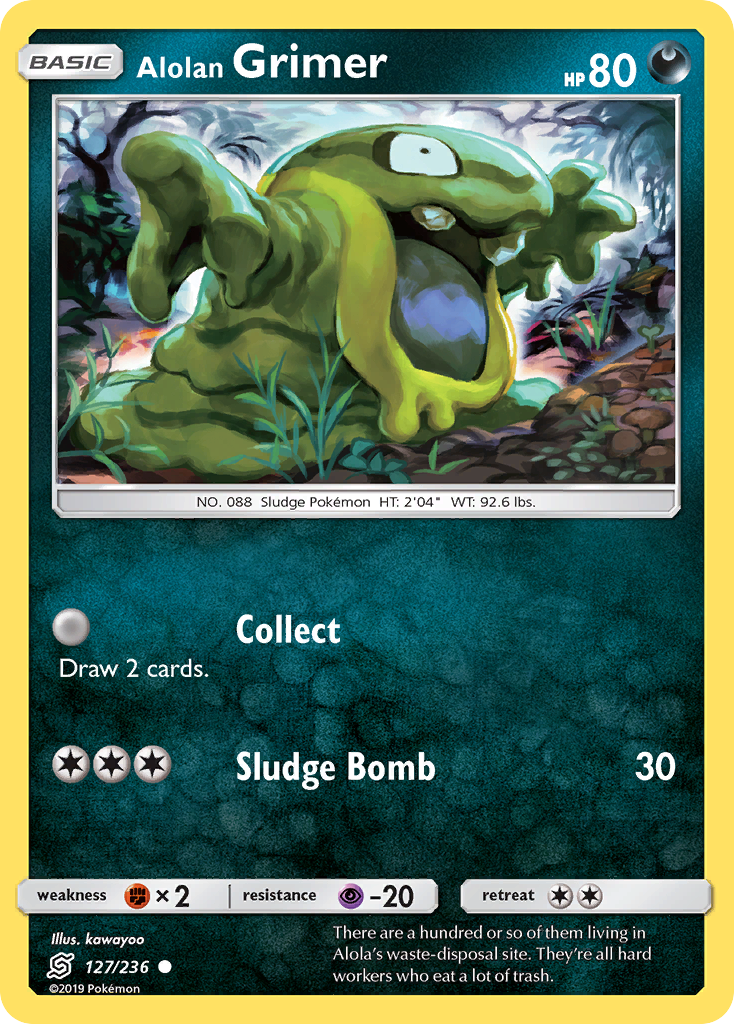 Alolan Grimer (127/236) [Sun & Moon: Unified Minds] - Card Brawlers | Quebec | Canada | Yu-Gi-Oh!
