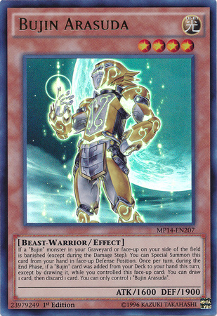 Bujin Arasuda [MP14-EN207] Ultra Rare - Card Brawlers | Quebec | Canada | Yu-Gi-Oh!