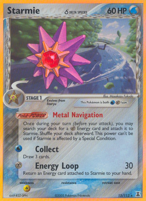 Starmie (15/113) (Delta Species) [EX: Delta Species] - Card Brawlers | Quebec | Canada | Yu-Gi-Oh!