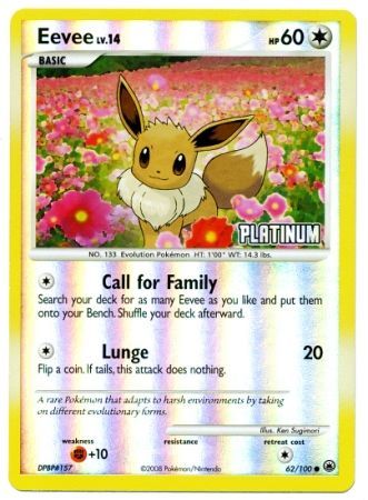 Eevee (62/100) [Burger King Promos: 2009 Collection] - Card Brawlers | Quebec | Canada | Yu-Gi-Oh!