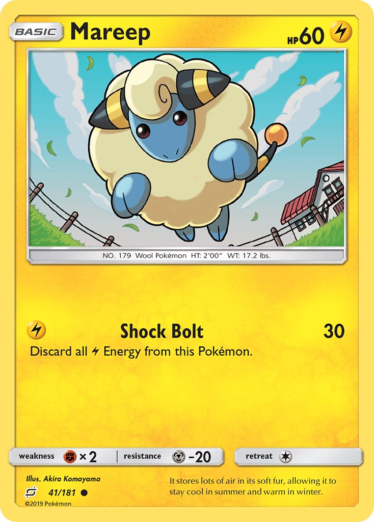 Mareep (41/181) [Sun & Moon: Team Up] - Card Brawlers | Quebec | Canada | Yu-Gi-Oh!