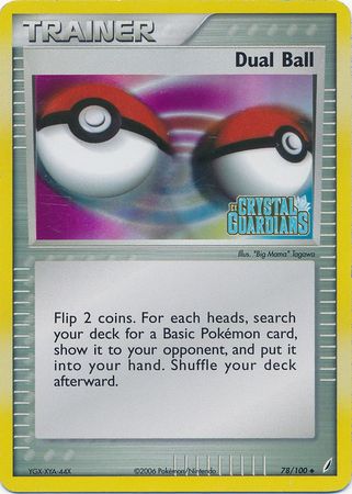Dual Ball (78/100) (Stamped) [EX: Crystal Guardians] - Card Brawlers | Quebec | Canada | Yu-Gi-Oh!