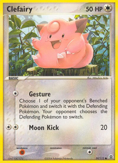 Clefairy (59/112) [EX: FireRed & LeafGreen] - Card Brawlers | Quebec | Canada | Yu-Gi-Oh!