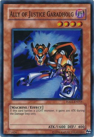 Ally of Justice Garadholg [HA01-EN015] Super Rare - Card Brawlers | Quebec | Canada | Yu-Gi-Oh!