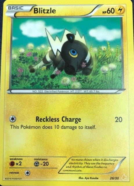 Blitzle (26/30) [XY: Trainer Kit 3 - Pikachu Libre] - Card Brawlers | Quebec | Canada | Yu-Gi-Oh!