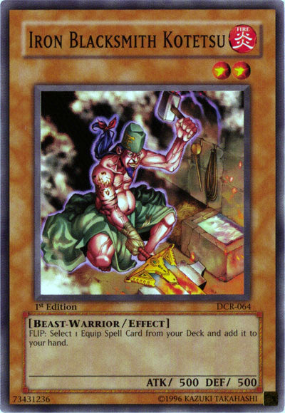 Iron Blacksmith Kotetsu [DCR-064] Common - Yu-Gi-Oh! - Card Brawlers | Quebec | Canada |