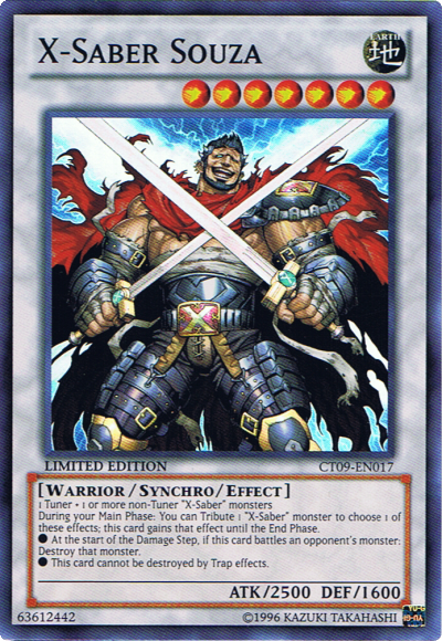 X-Saber Souza [CT09-EN017] Super Rare - Yu-Gi-Oh! - Card Brawlers | Quebec | Canada |