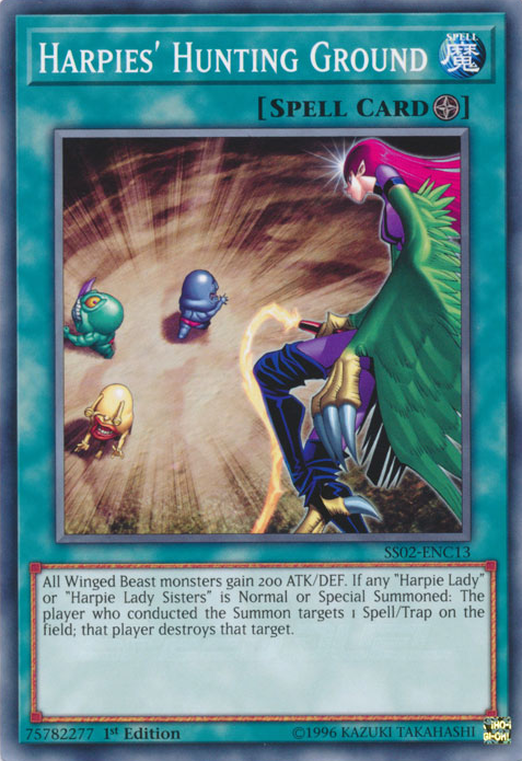 Harpies' Hunting Ground [SS02-ENC13] Common - Card Brawlers | Quebec | Canada | Yu-Gi-Oh!