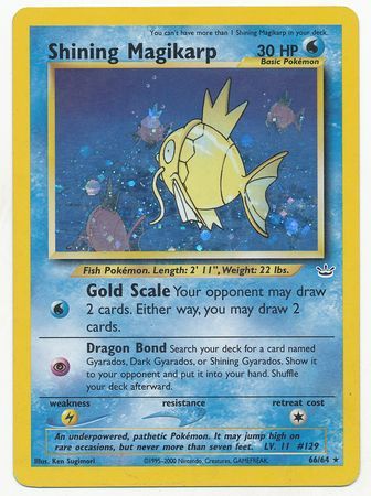 Shining Magikarp (66/64) [Neo Revelation Unlimited] - Card Brawlers | Quebec | Canada | Yu-Gi-Oh!