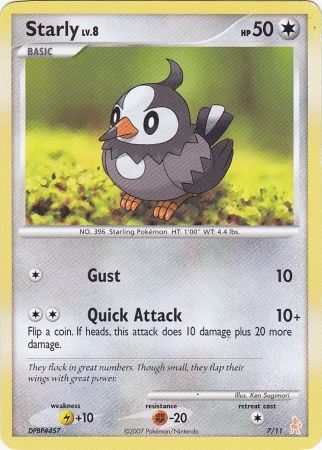 Starly (7/11) [Diamond & Pearl: Trainer Kit - Lucario] - Card Brawlers | Quebec | Canada | Yu-Gi-Oh!