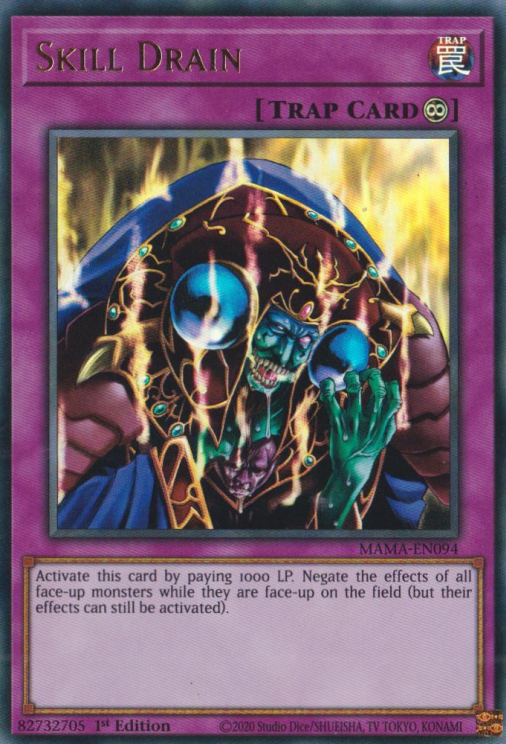 Skill Drain [MAMA-EN094] Ultra Rare - Card Brawlers | Quebec | Canada | Yu-Gi-Oh!