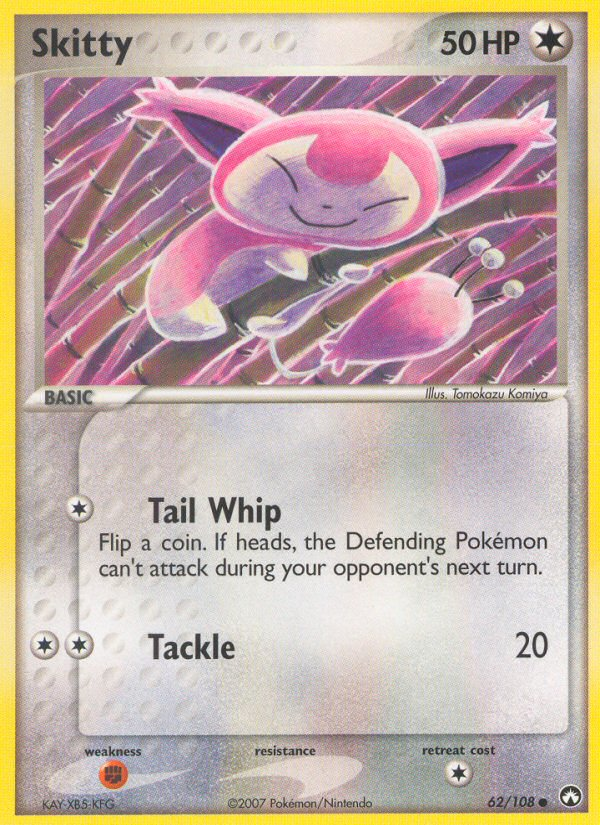 Skitty (62/108) [EX: Power Keepers] - Card Brawlers | Quebec | Canada | Yu-Gi-Oh!