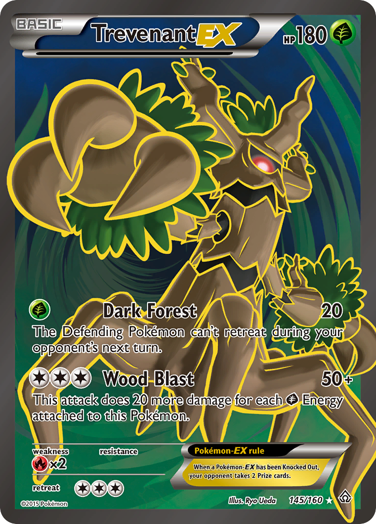 Trevenant EX (145/160) [XY: Primal Clash] - Card Brawlers | Quebec | Canada | Yu-Gi-Oh!