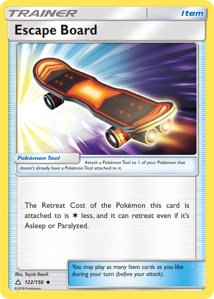 Escape Board (122/156) [Sun & Moon: Ultra Prism] - Card Brawlers | Quebec | Canada | Yu-Gi-Oh!