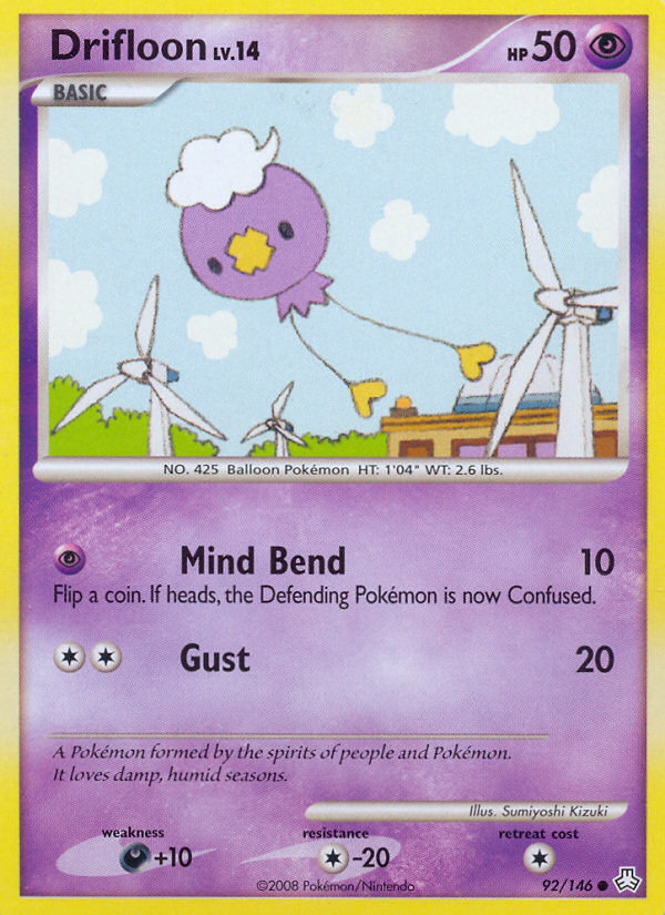 Drifloon (92/146) [Diamond & Pearl: Legends Awakened] - Card Brawlers | Quebec | Canada | Yu-Gi-Oh!