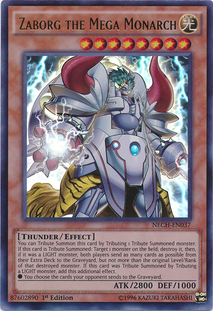 Zaborg the Mega Monarch [NECH-EN037] Ultra Rare - Card Brawlers | Quebec | Canada | Yu-Gi-Oh!