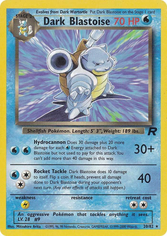 Dark Blastoise (20/82) [Team Rocket Unlimited] - Card Brawlers | Quebec | Canada | Yu-Gi-Oh!